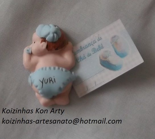 Lembrancinha de Maternidade - Bebe azul